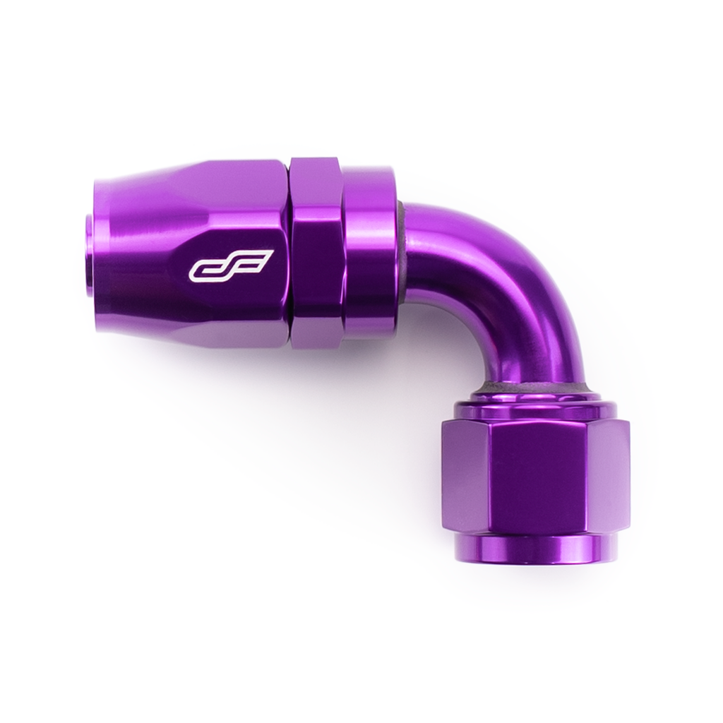 -04 AN 90 Degree Female Aluminum Hose End Fitting